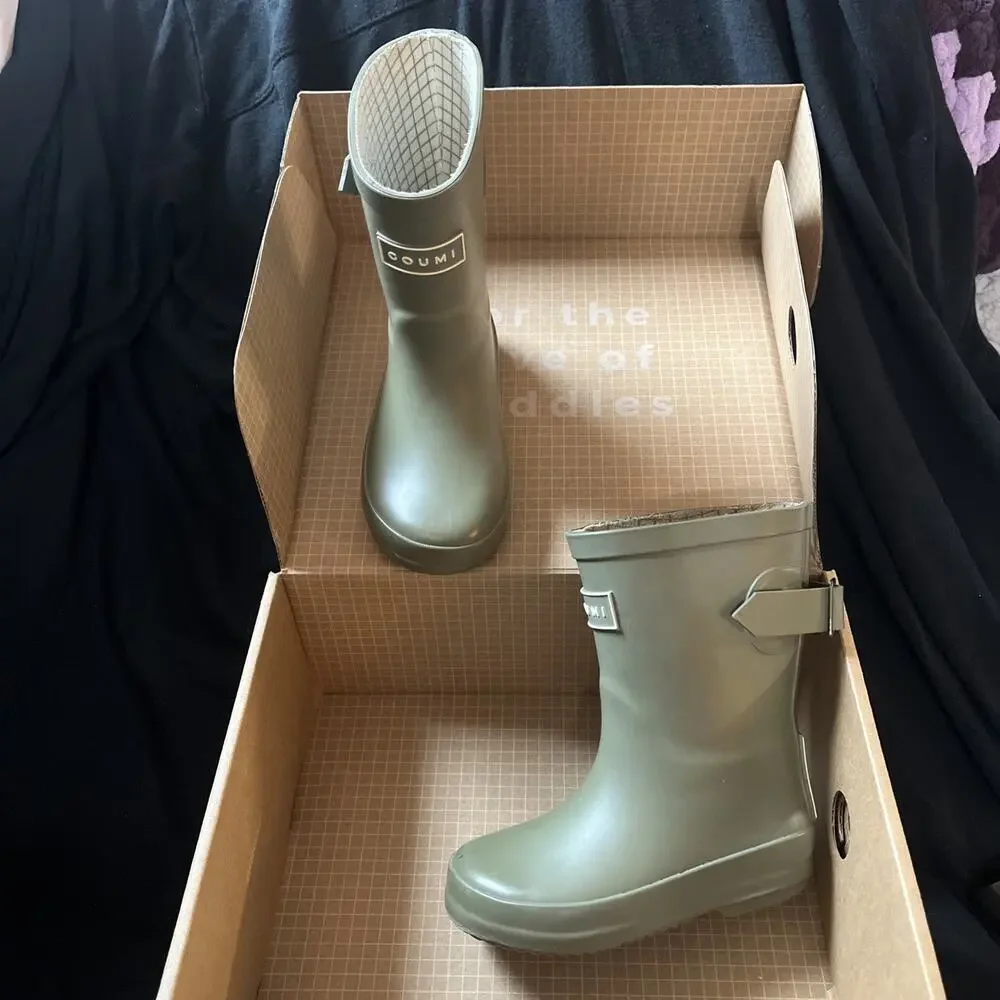 Goumi Toddler- Sage Green Rain Boots Size Toddler 6 - Muddies